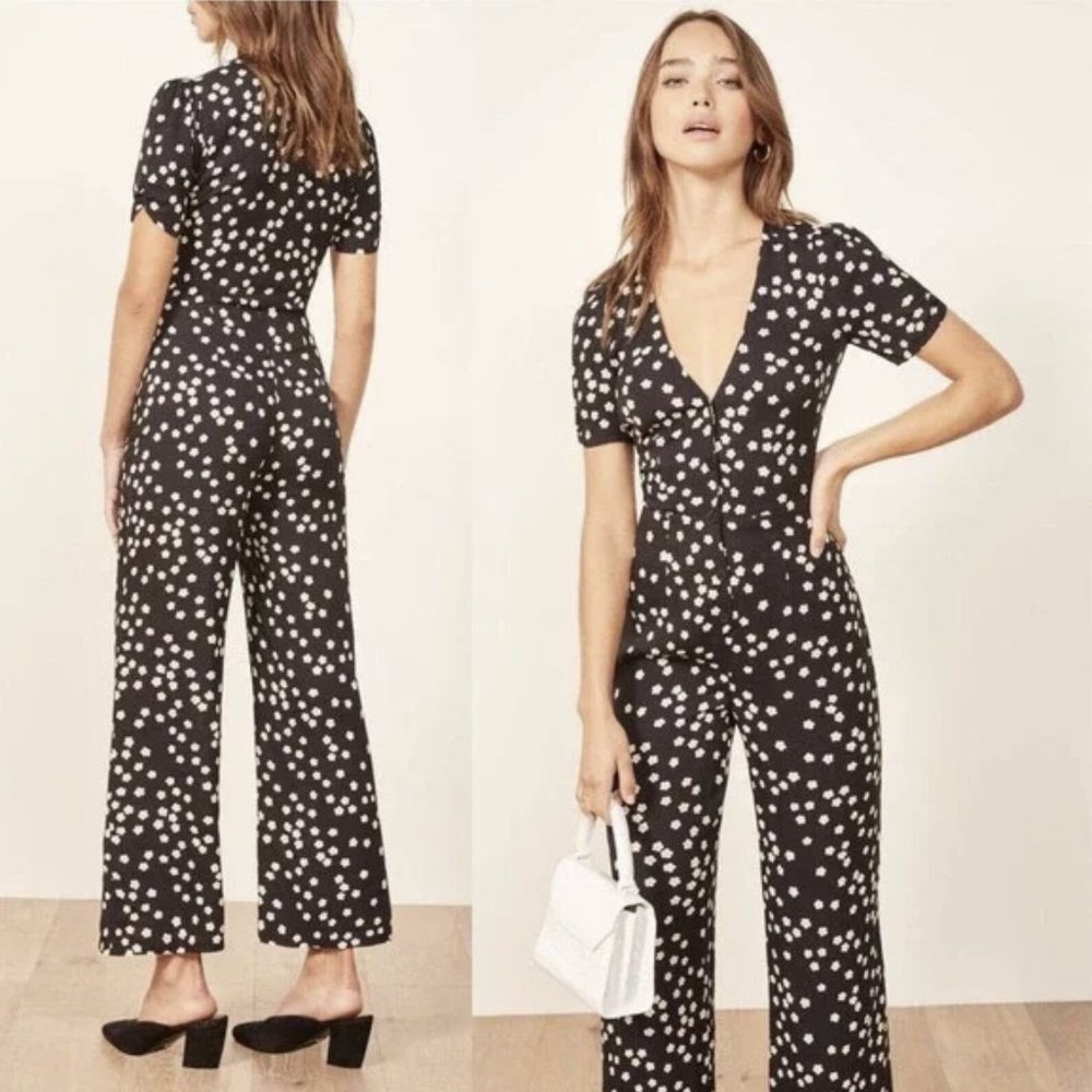 Reformation France Jumpsuit in Garland